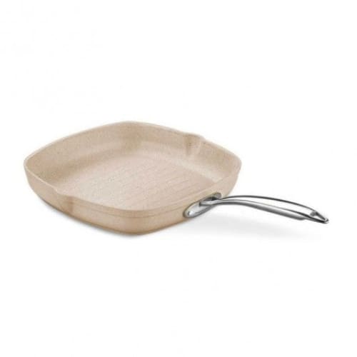 Poêle Grill Granita KORKMAZ 28X28 cm - Beige (A1268) Poêle Grill Granita KORKMAZ 28X28 cm - Beige (A1268)